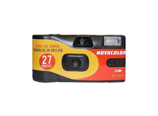 Novocolor Flash Engangskamera 03/26 Engangskamera med 27 eksponeringer 