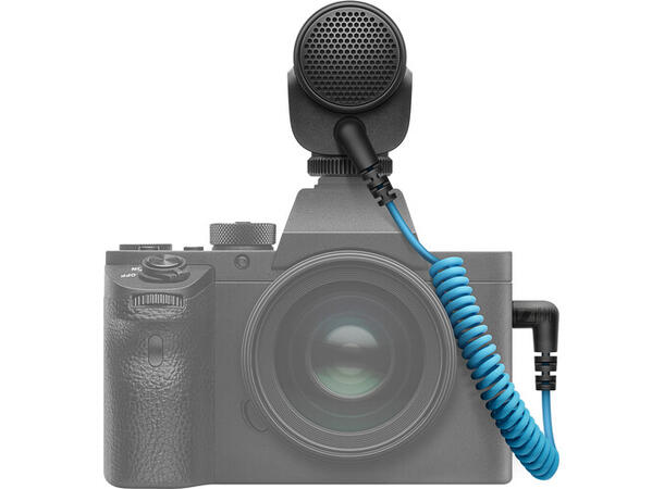 Sennheiser MKE 200 Retningsmikrofon Kompakt, integrert vindbeskyttelse 