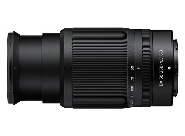 Nikon Z DX 50–250mm f/4.5–6.3 VR Telezoom for Z i DX-format