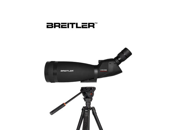 Breitler Viking 20-60x100 WP WA + stativ Bra synsfelt. Multicoated optikk