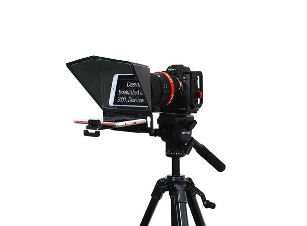 Desview prompter T2 Smartphone Smarttelefon Teleprompter 