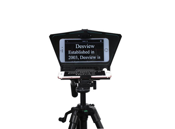 Desview prompter T2 Smartphone Smarttelefon Teleprompter 