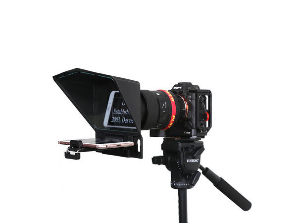 Desview prompter T2 Smartphone Smarttelefon Teleprompter 