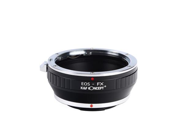 K&F Adapter for Fuji X til Canon EF Bruk Canon EF objektiv på Fuji kamera