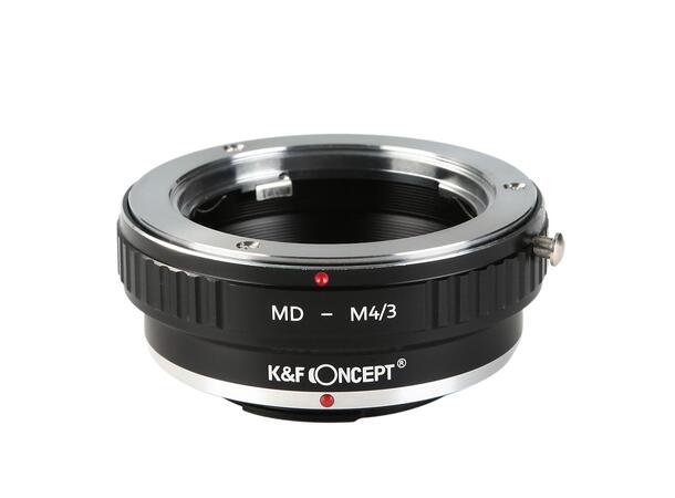 K&F Adapter for MFT til Minolta MD BrukMinolta MD objektiv på MFT kamera