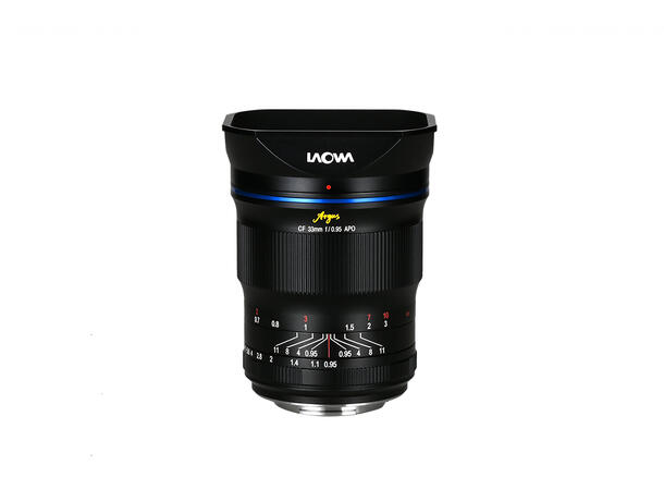 Laowa Argus 33mm f/0.95 CF APO Nikon Z Svært lyssterkt normalobjektiv for APS-C
