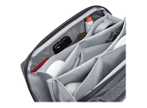 Peak Design Tech Pouch charcoal Smart organisering for småting 