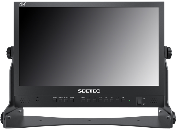 Seetec ATEM156 15.6" 4K videomonitor Monitor med 4 HDMI inn og 4 HDMI loop ut
