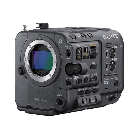 Sony FX6 Full-Frame Cinema Camera 4K, 35mm, Exmor R CMOS