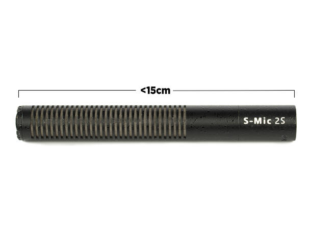 Deity S-Mic 2S Værtettet shotgunmikrofon på kun 85 gram