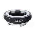 K&F Adapter for Leica M til M42 Bruk M42 objektiv på Leica M kamera