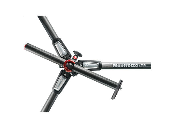 Manfrotto  MT055CXPRO3 Stativben Karbon Solid, men lett karbonstativ 