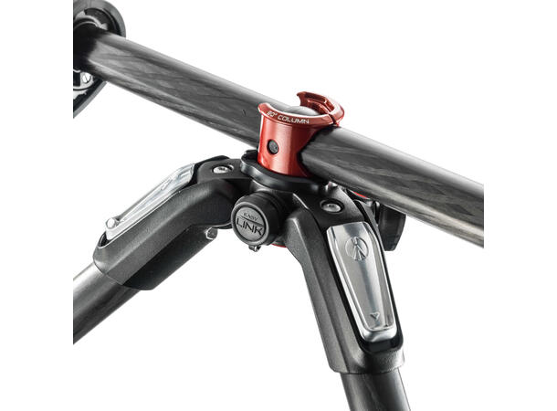 Manfrotto  MT055CXPRO3 Stativben Karbon Solid, men lett karbonstativ 
