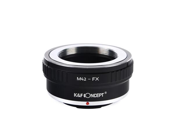 K&F Adapter for Fuji X til M42 Bruk M42 objektiv på Fuji kamera