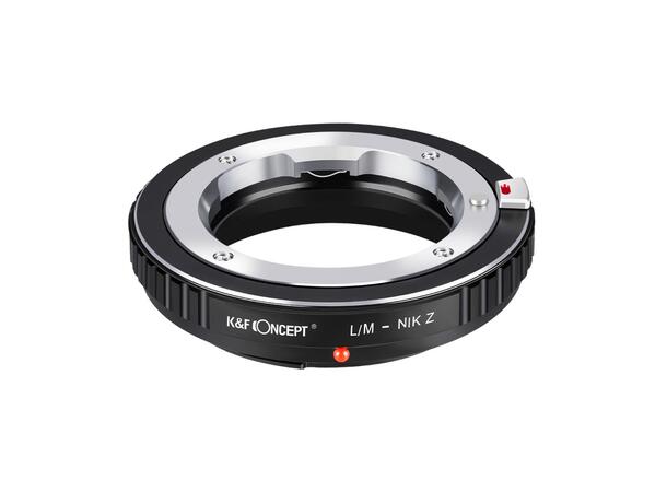 K&F Adapter for Nikon Z til Leica M Bruk Leica M objektiv på Nikon Z kamera