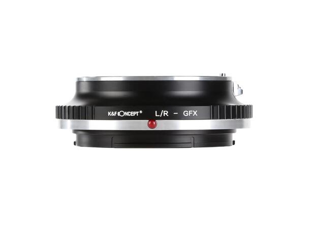 K&F Adapter for Fuji GFX til Leica R Bruk Leica R objektiv på GFX kamera