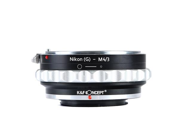 K&F Adapter for MFT til Nikon F Bruk Nikon F objektiv på MFT kamera
