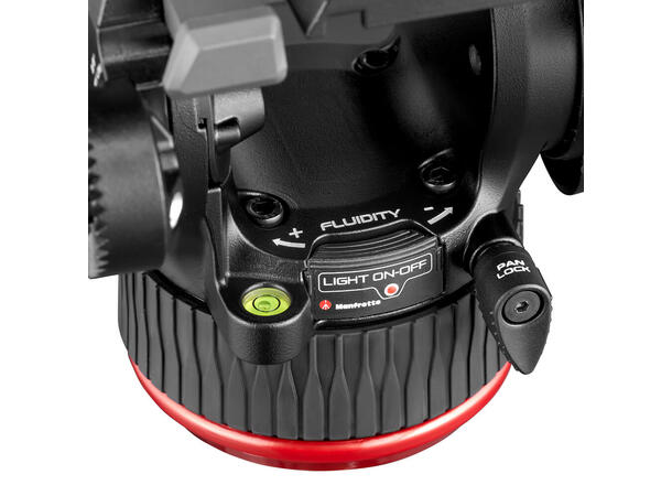 Manfrotto Videohode 504X Væskedempet videohode med flat base 