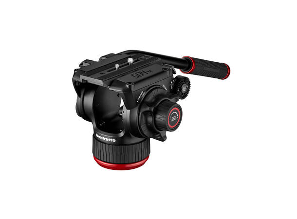 Manfrotto Videohode 504X Væskedempet videohode med flat base 