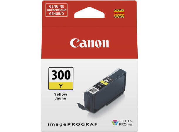 Canon PFI-300 Y  blekk Yellow Blekk imagePROGRAF PRO-300