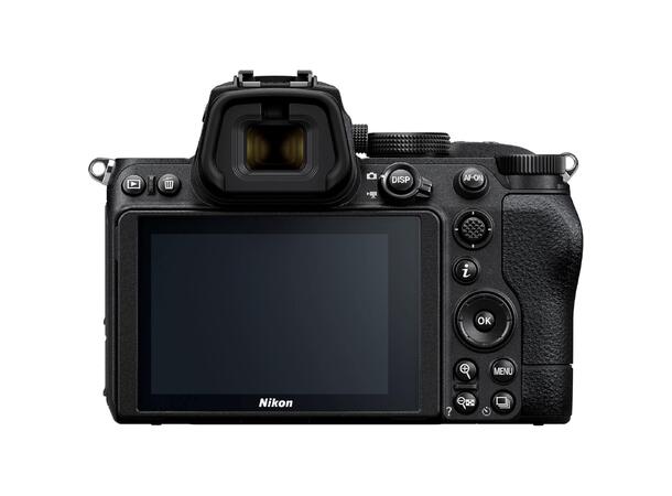 Nikon Z5 m/ 24-200mm f/4-6.3 VR Speilløs fullformat med 24MP, 4K, Wifi