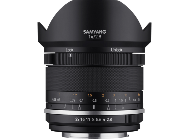 Samyang MF 14mm f/2.8 MK II Canon EF Lyssterk vidvinkel for fullformat