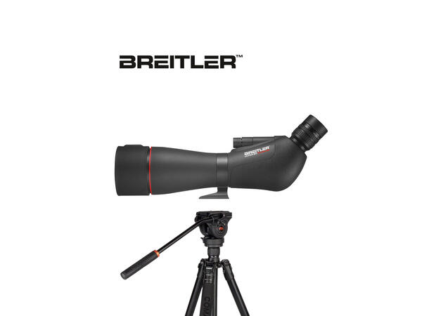 Breitler Ultra ED 20-60x85 + stativ Høykvalitets spottingscope og stativ