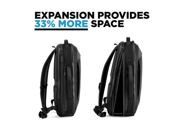 Gomatic Navigator Backpack 15L Kompakt, utvidbar sekk for hverdagsbruk