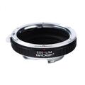 K&F Adapter for Leica M til Canon EF Bruk Canon EF objektiv på Leica M kamera