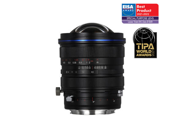 Laowa 15mm f/4.5 Zero-D Shift Nikon Z Vidvinkel med shift for Nikon Z 