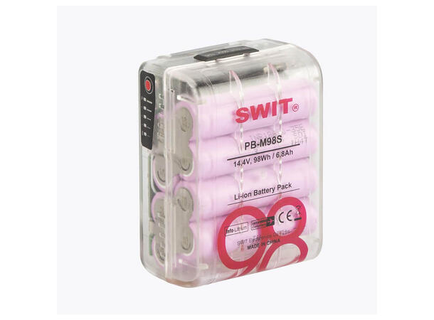 SWIT PB-M98SE 98Wh V-lock Transparent Mini
