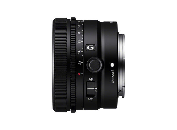 Sony FE 50 mm f/2.5 G Kompakt normalobjektiv med høy kvalitet
