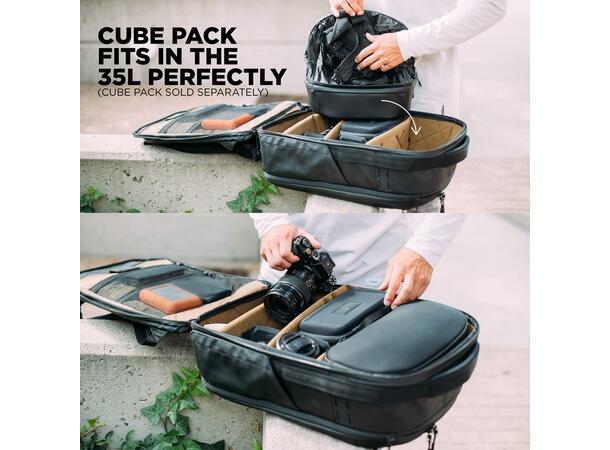 Gomatic McKinnon Camera Pack Travel 35L Fleksibel og praktisk reise/fotosekk 