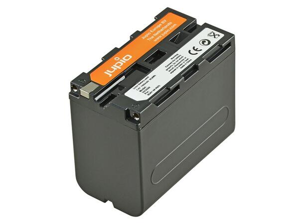 Jupio NP-F970 7400mAh Sony kamerabatteri Kamerabatteri som tilsvarer Sony NP-F970 