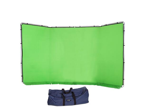 Manfrotto Bakgrunn Panorama 4m Chroma Green bakgrunn 