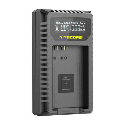 Nitecore UCN5 Dobbel lader for Canon LP-E17 batterier