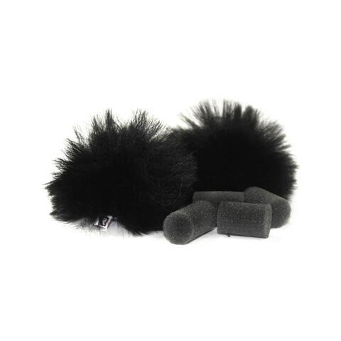 Rycote Windjammer Lavalier Black 2pcs. Vindbeskyttelse lavalier, svart