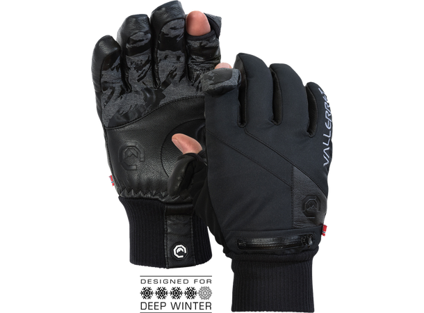 Vallerret Ipsoot Fotohanske S Praktisk hanske for harde vinterforhold 