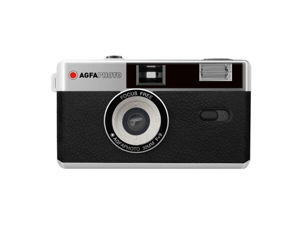Agfa 35mm Analogt Kamera Sort Stilig sort kamera for 35mm film