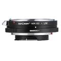 K&F Adapter for Leica M til Nikon F Bruk Nikon F objektiv på Leica M kamera
