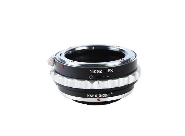 K&F Adapter for Fuji X til Nikon F Bruk Nikon F objektiv på Fuji kamera