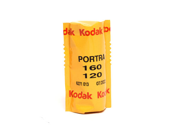 Kodak Portra 160 120, 1 rull 1 rull, 120-film, 100 ASA