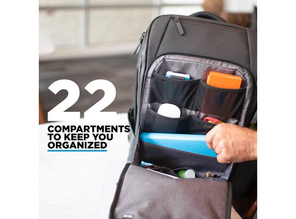 Gomatic Travel Pack V2 Praktisk sekk med smarte funksjoner 