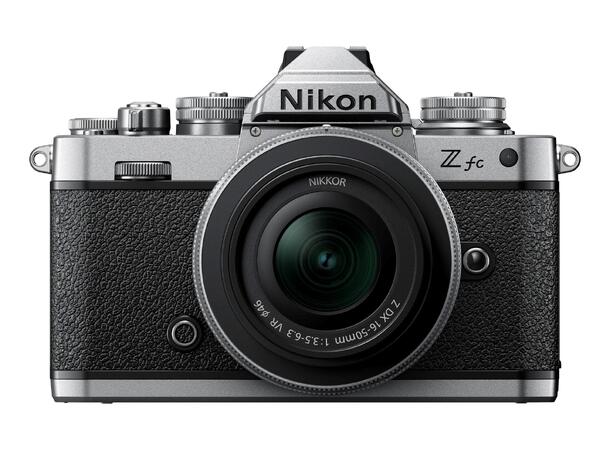 Nikon Z fc Kit med 16-50mm + 50-250mm Speilløs DX-format med 20,9MP, 4K, Wifi