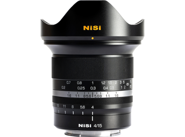 Nisi 15mm f/4 Fujifilm X Kompakt og lett vidvinkel 