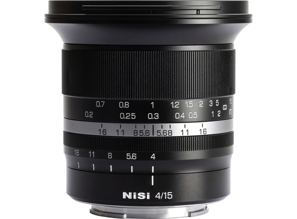 Nisi 15mm f/4 Fujifilm X Kompakt og lett vidvinkel 