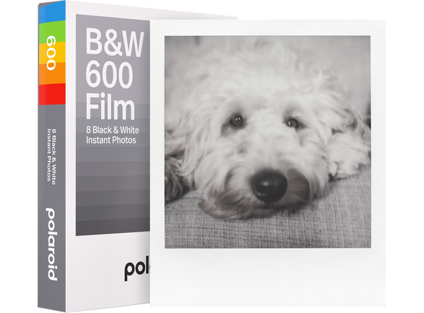 Polaroid 600 Sort/hvit Sort/hvit film for Polaroid 600 kamera 